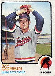1973 Topps Baseball Cards      411     Ray Corbin